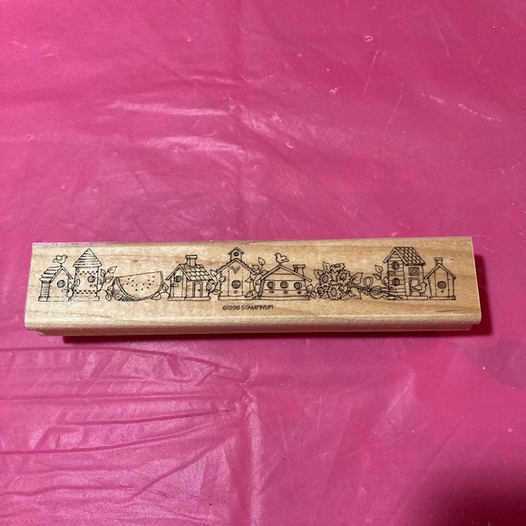 Stampin' Up! Other - 1996 Stampin’Up! Birdhouse Boarder Stamp